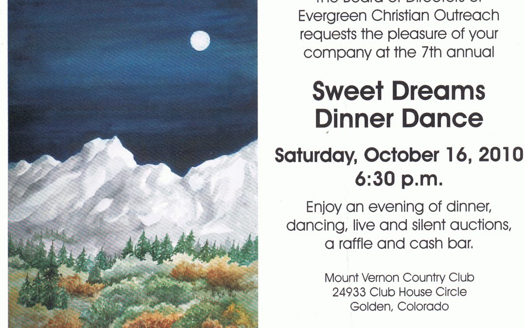 Sweet Dreams Dinner Dance